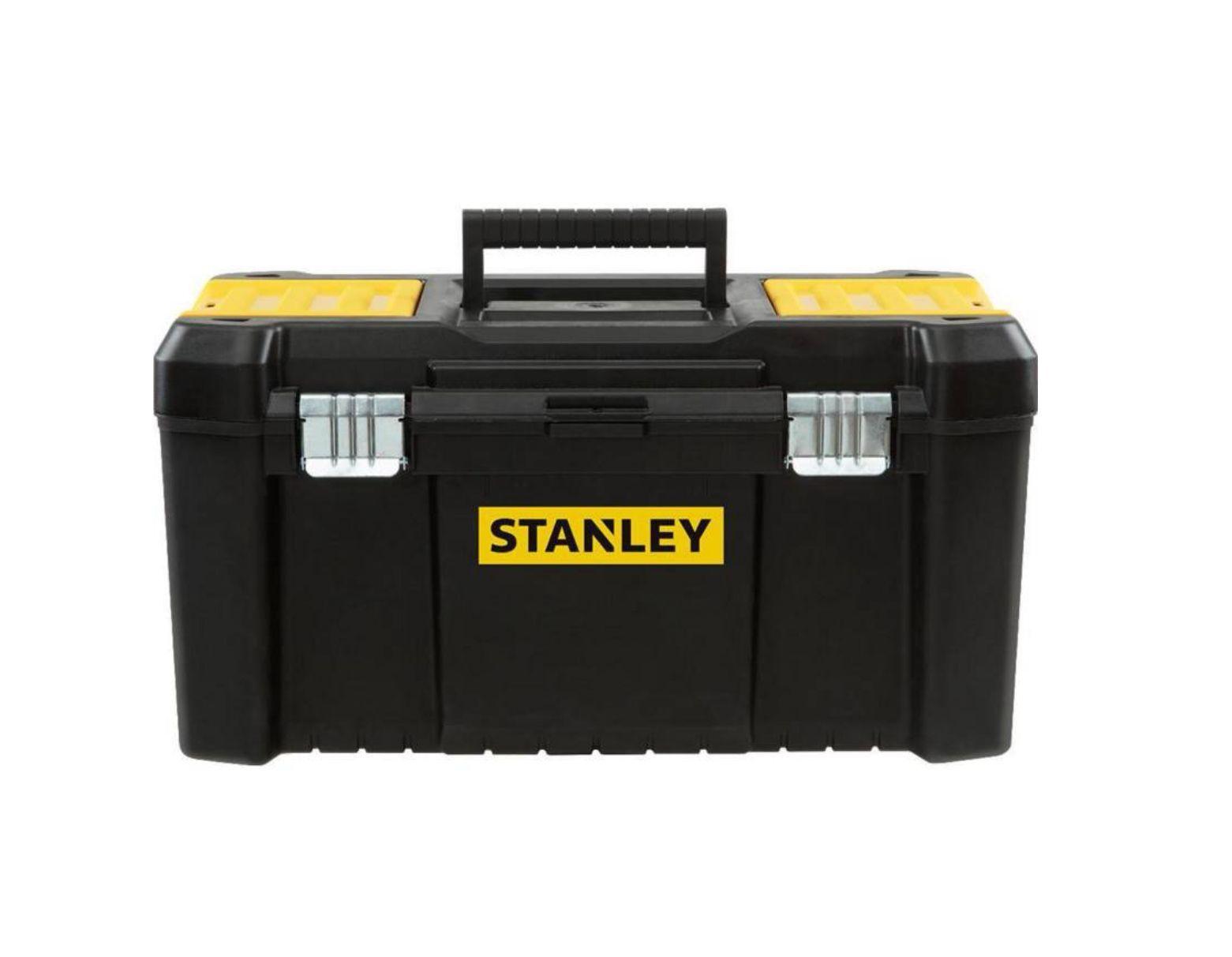 Kit Pack Stanley Taladro Percutor 600w + Caja Herramientas + 9 Brocas-3