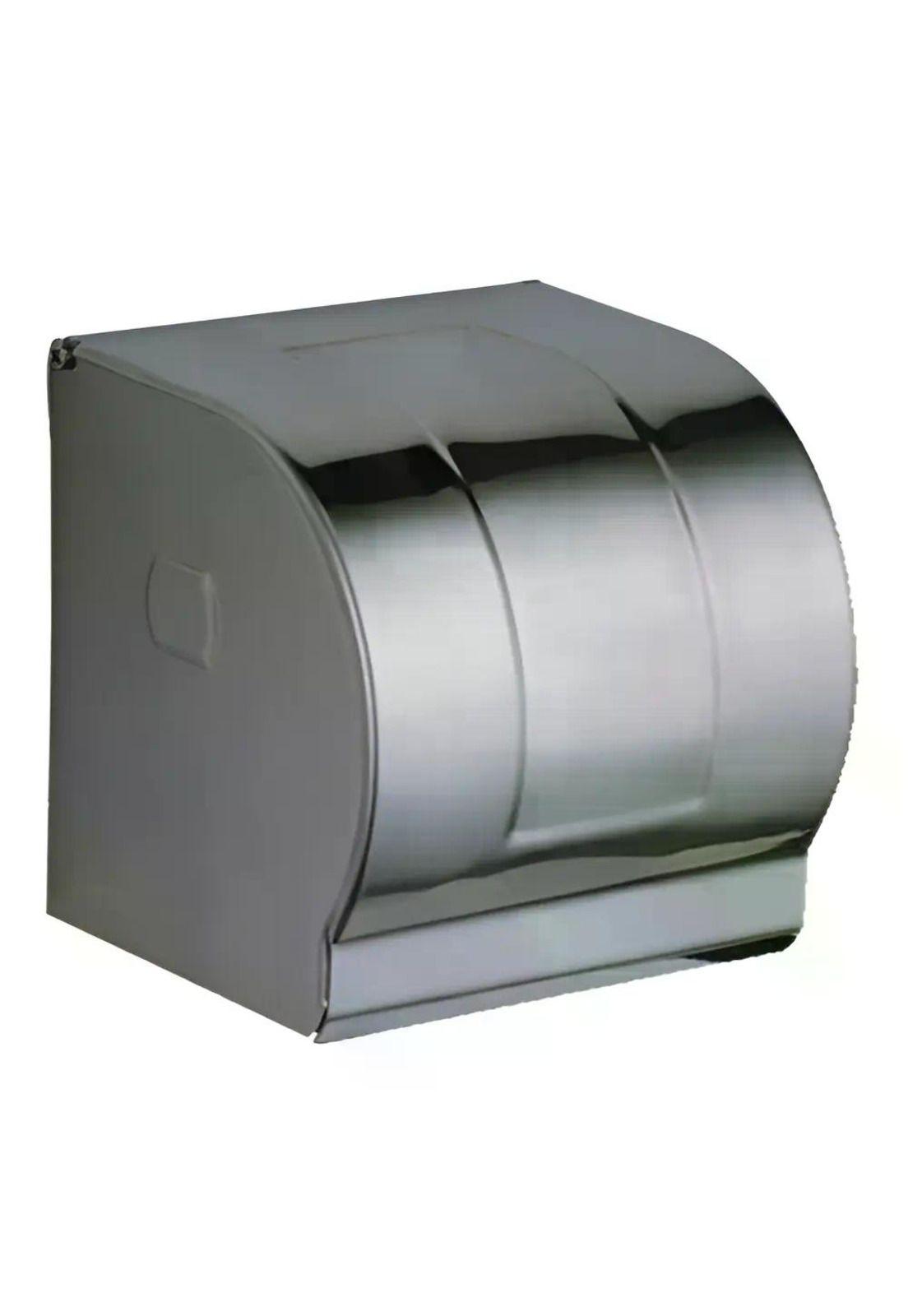 Porta Papel Higiénico Wc Metalico Redondo-0