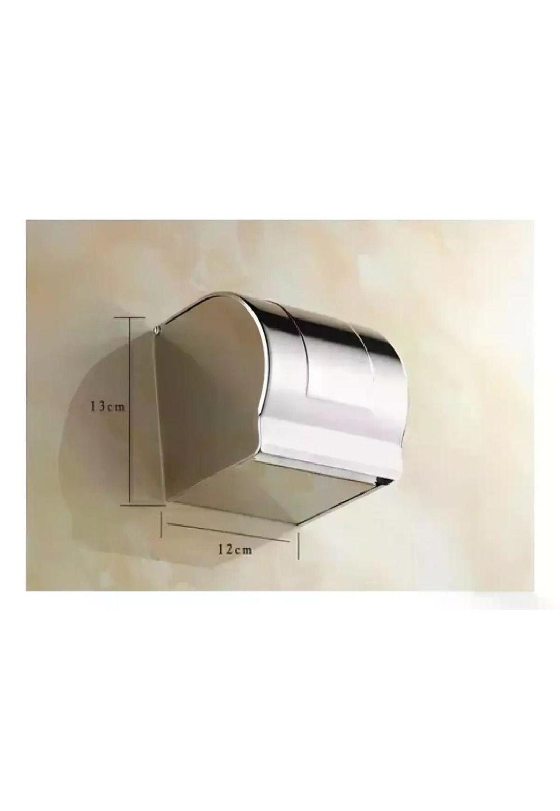 Porta Papel Higiénico Wc Metalico Redondo-9