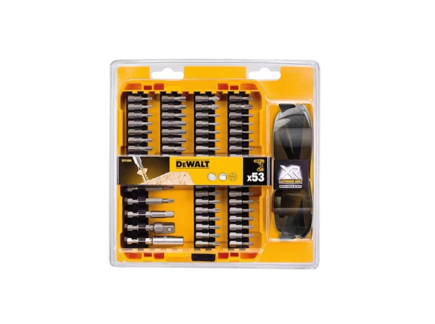 Set Puntas 53 Pzs Para Atornillador Dewalt + Lentes De Regalo-3