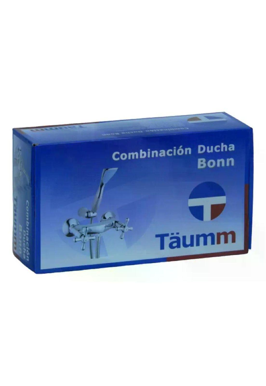 Llave Combinación Ducha Bonn Taumm Con Flexible Mango Ducha Cromado Cromado Brillante-3
