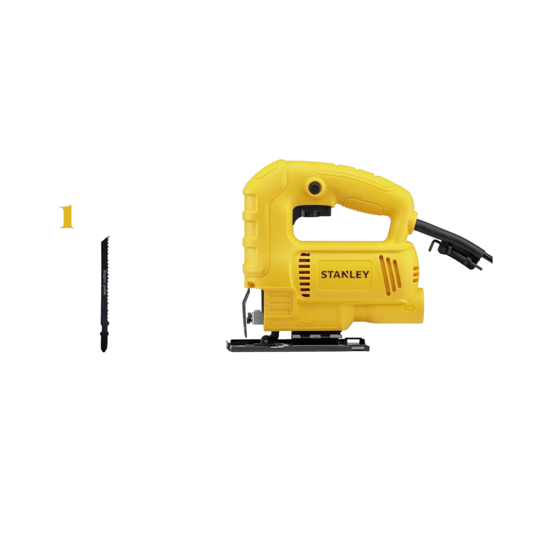 Sierra Caladora Eléctrica Stanley 450W + Hoja Sierra-0