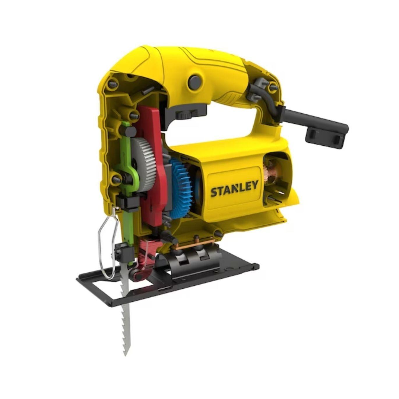 Sierra Caladora Eléctrica Stanley 450W + Hoja Sierra-3