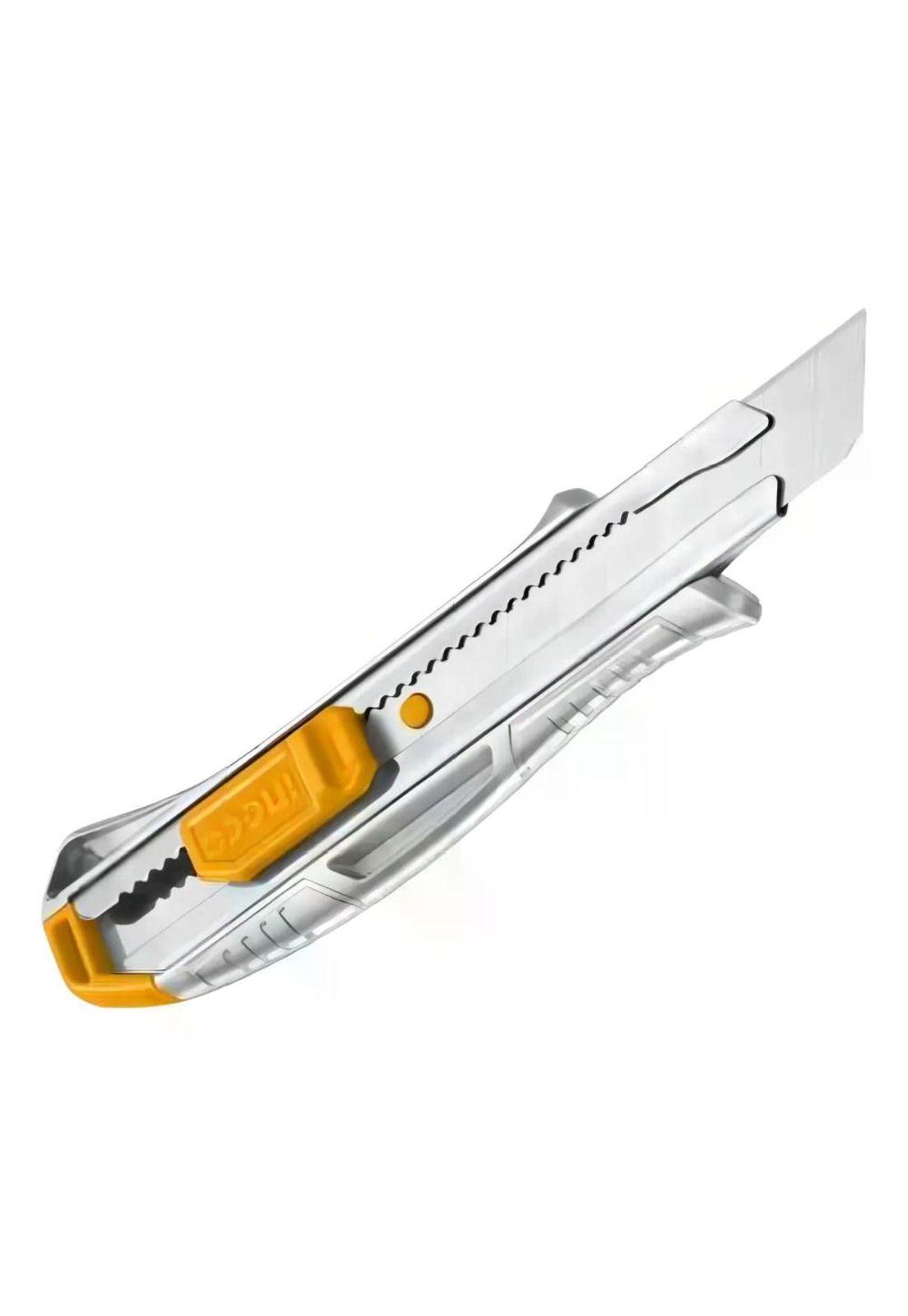 Corta Cartón Cartonero Exacto Cuchillo Ingco Aluminio-4