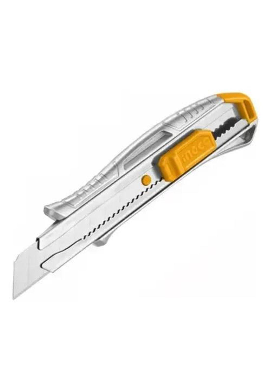 Corta Cartón Cartonero Exacto Cuchillo Ingco Aluminio-7