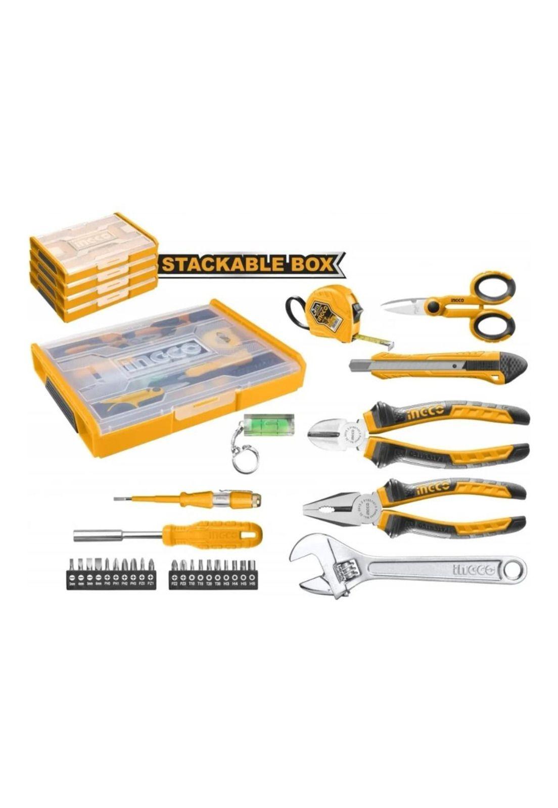 Set Juego De 29 Piezas Ingco + Caja Apilable-3