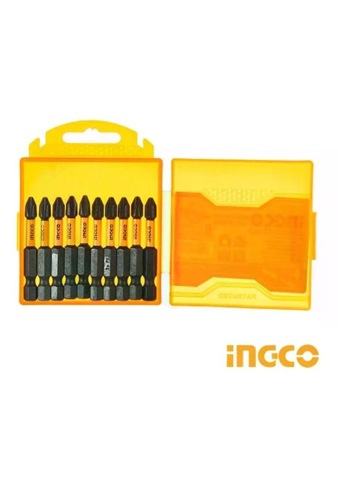 Set 10 Puntas Impacto Destornillador Ph2 50mm Imantada Ingco-6