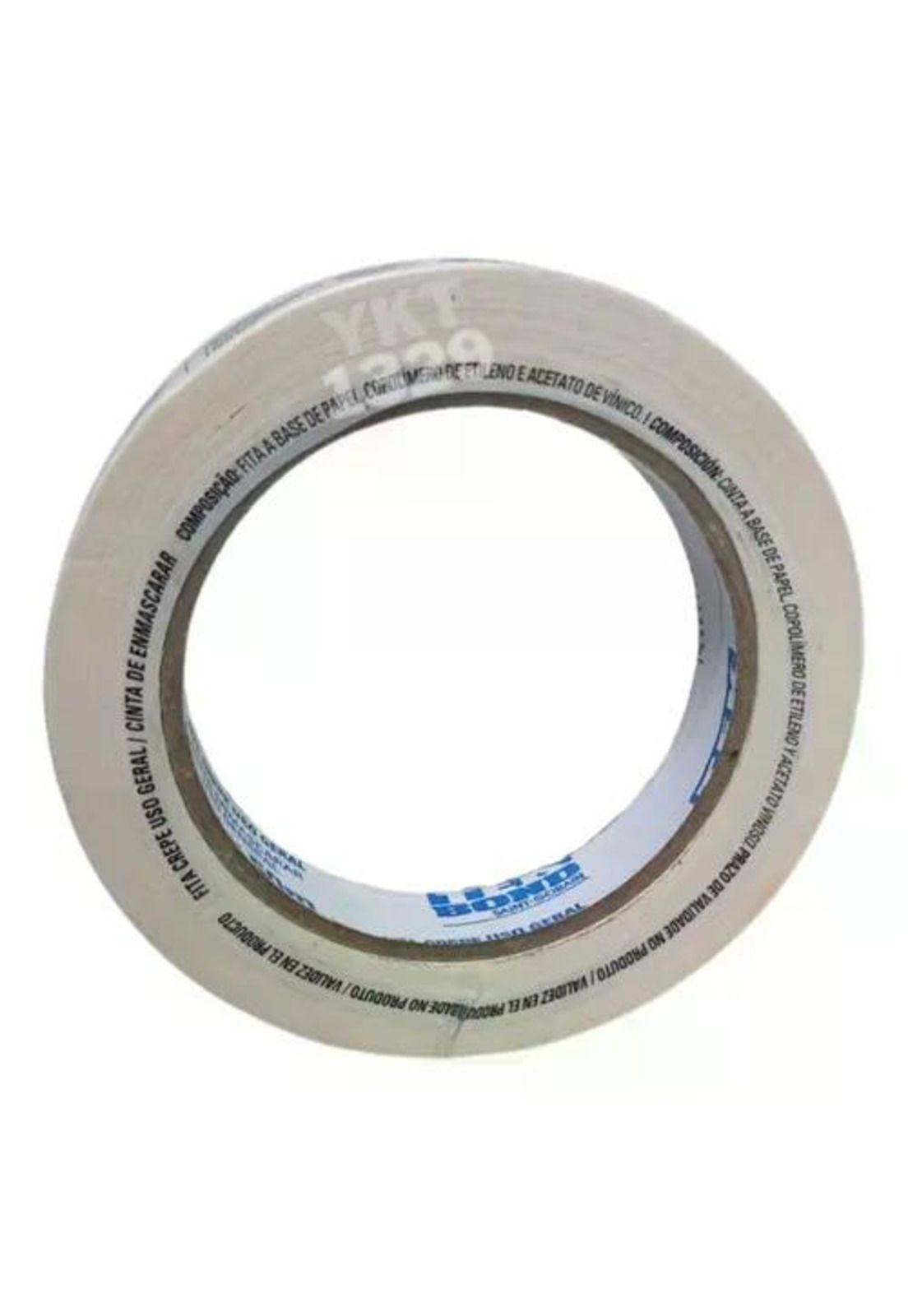Cinta Adhesiva Crepe Enmascarar Masking Tap 18mm 50m Tekbond Blanco-1