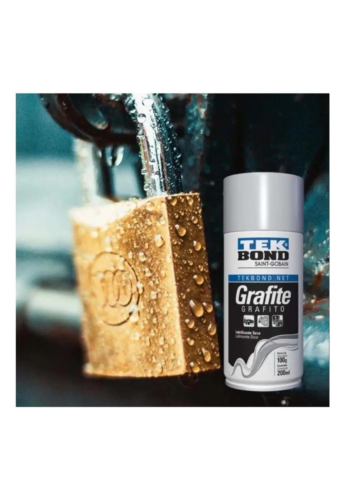 Lubricante De Grafito En Spray 200 Ml 100 Gr Lubricante Seco-2