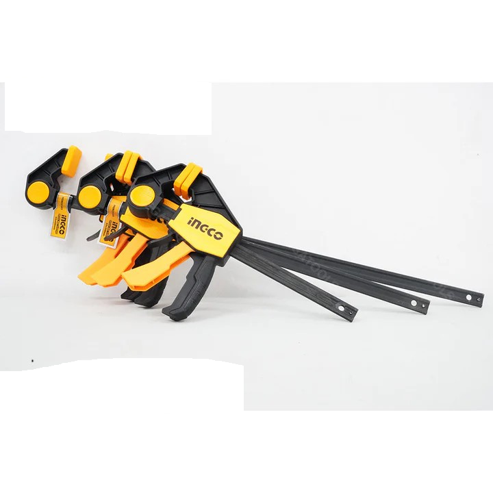 Prensa Sargento Rapida Industrial Ingco 63x150 Mm Hqbc01601-5