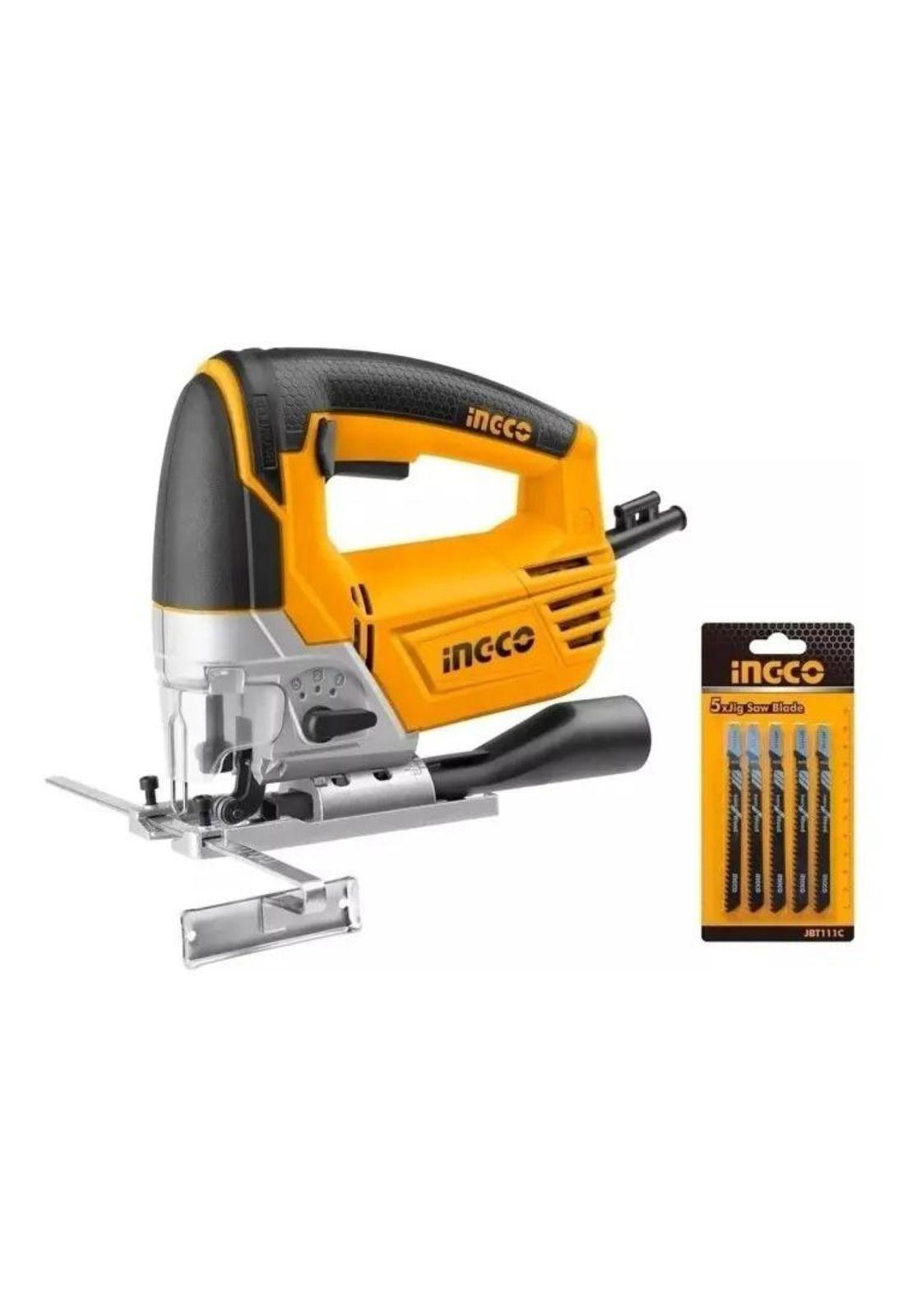 Sierra Caladora Cable Ingco Js80028 - 800 W Con 5 Sierras-7