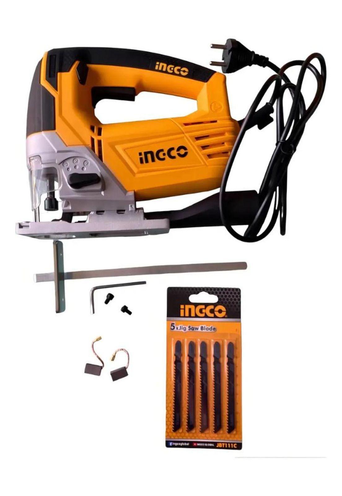 Sierra Caladora Cable Ingco Js80028 - 800 W Con 5 Sierras-9