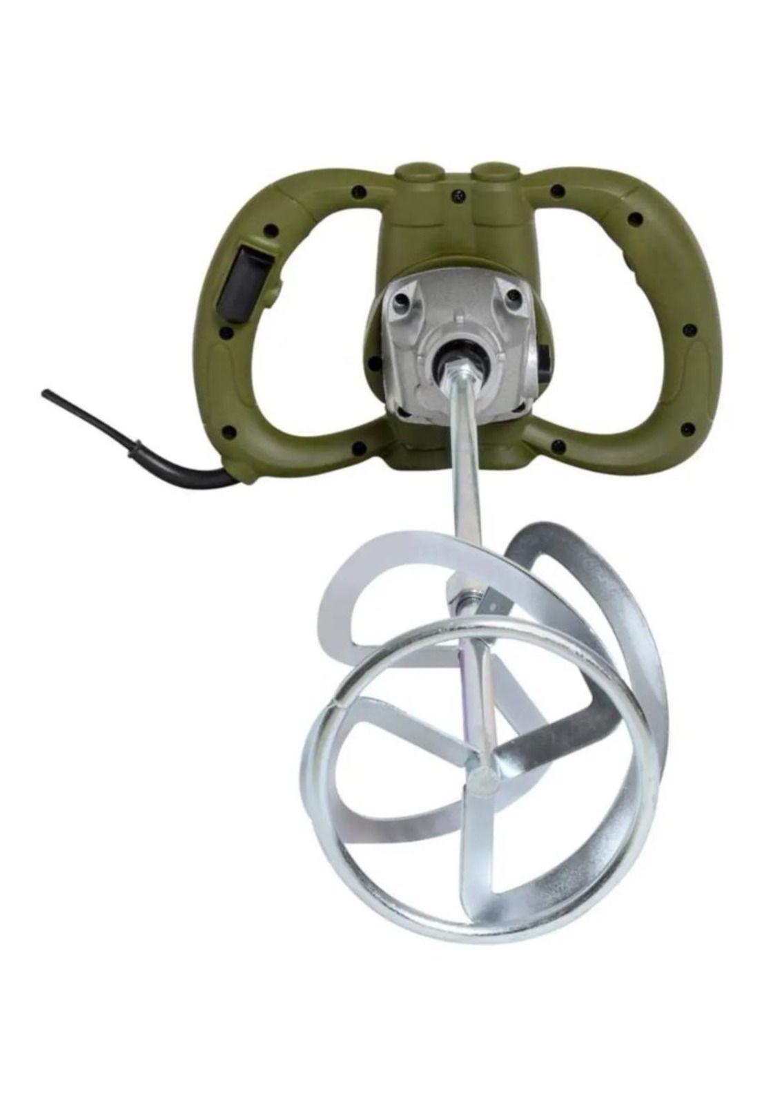 Mezclador Hormigón Bauker 1400w 800rpm Mango Plástico Concreto-3