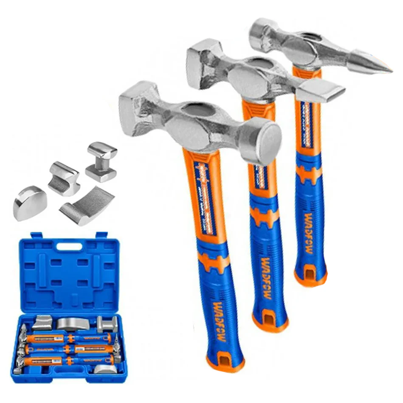 Set Juego De Martillos Para Carroceria 7 Pzs Wadfow Whz1d07-4