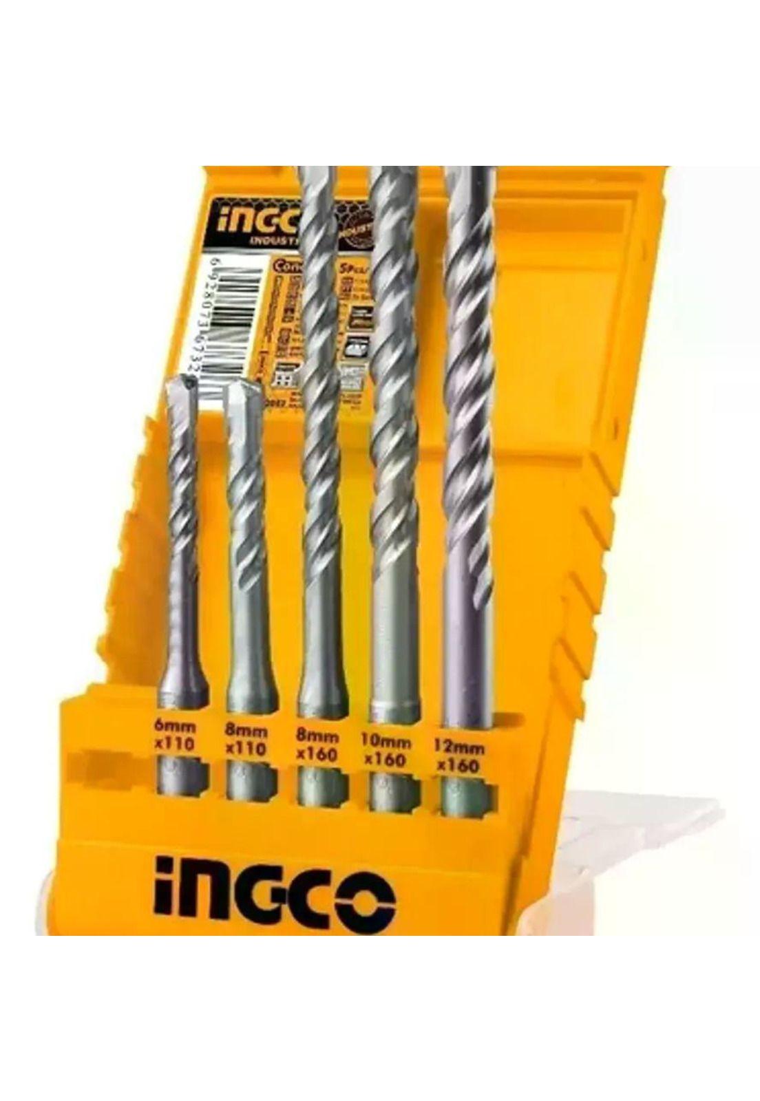 Set Brocas Sds Plus Para Concreto 5 Piezas Industrial 6-12mm-4