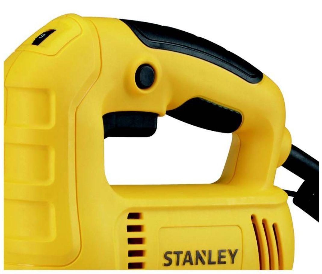 Sierra Caladora Eléctrica Stanley 600 W + Maleta + Sierra  -4