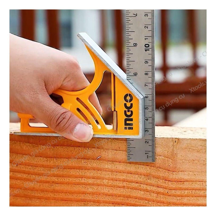 Escuadra Magnética De Combinación 300 mm Ingco + Bolso De Protección Alta Resistencia-2