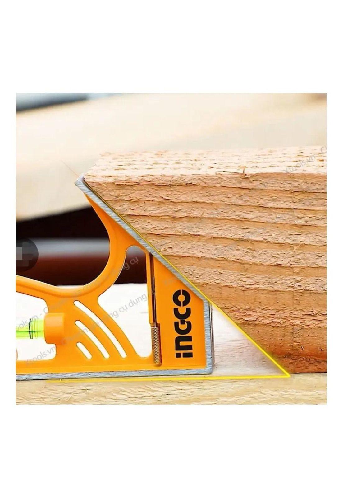 Escuadra De Combinación Magnética Ingco 300mm Naranja-4