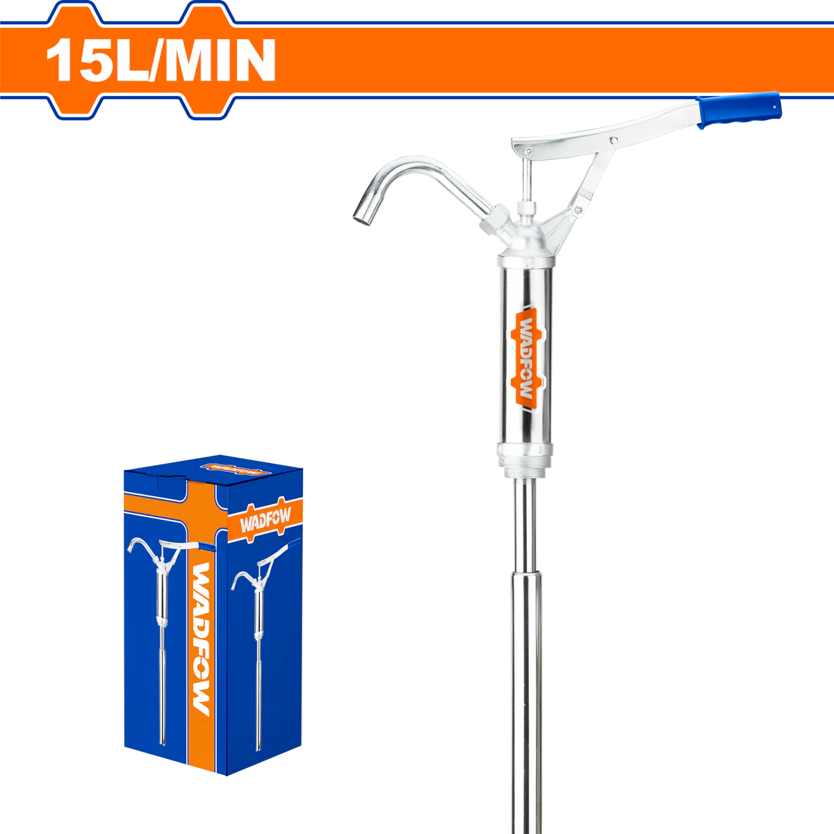 Bomba Trasvasadora Aceite Manual 15 Lt/min Wadfow Trasvasije-4