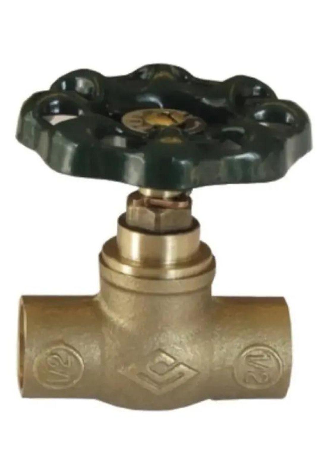 Llave De Paso 1/2 Pulgadas So-so Tipo Otra Taumm-4