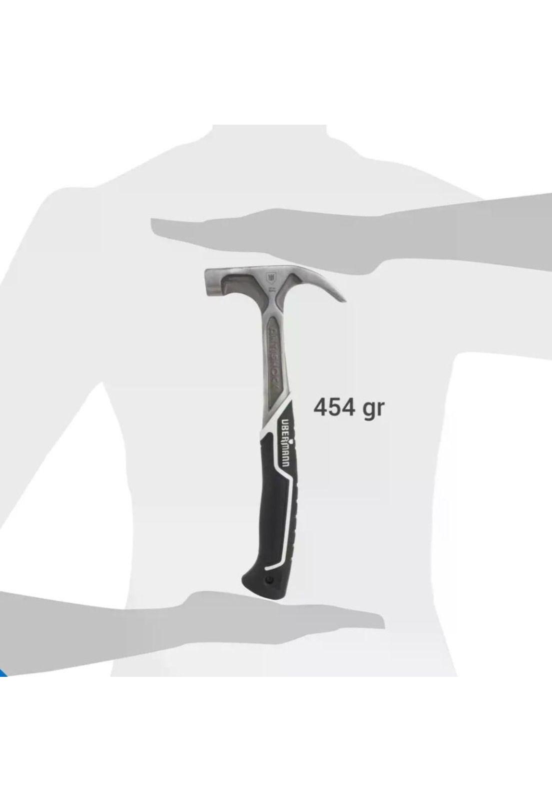 Martillo Carpintero 16 Oz Acero Ubermann-5