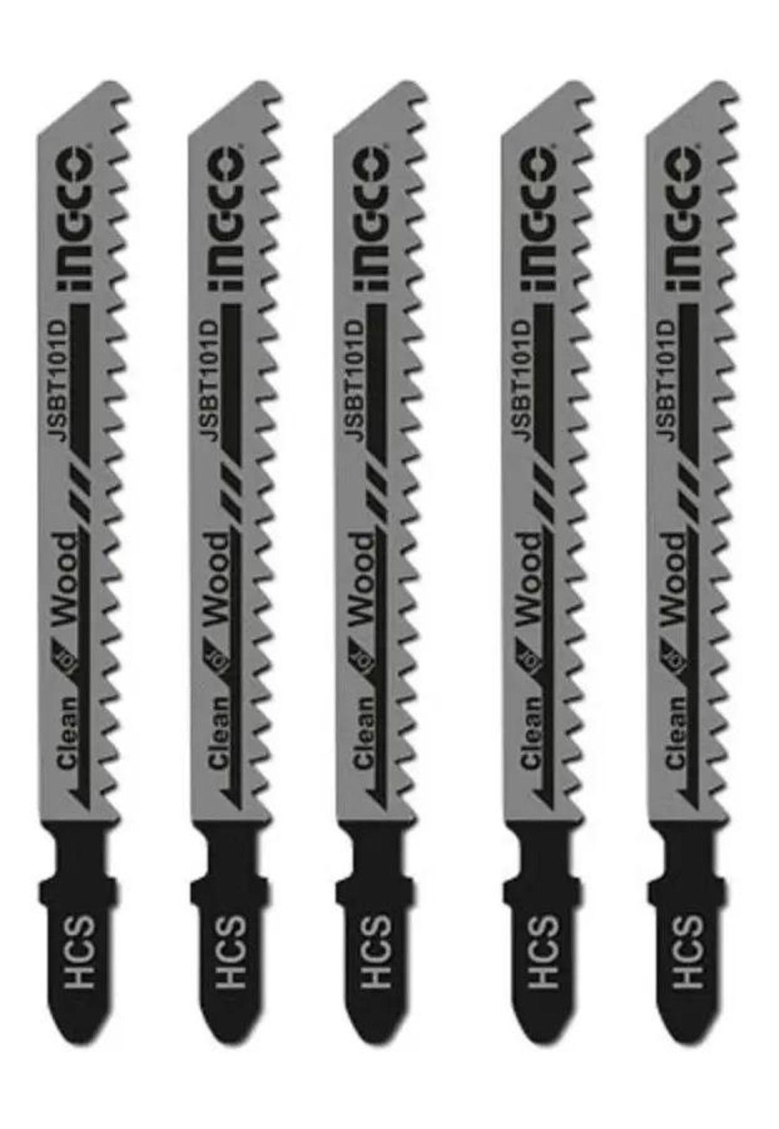 Set Jgo De Hojas Para Sierra Caladora P/ Madera 5 Pcs Ingco-3