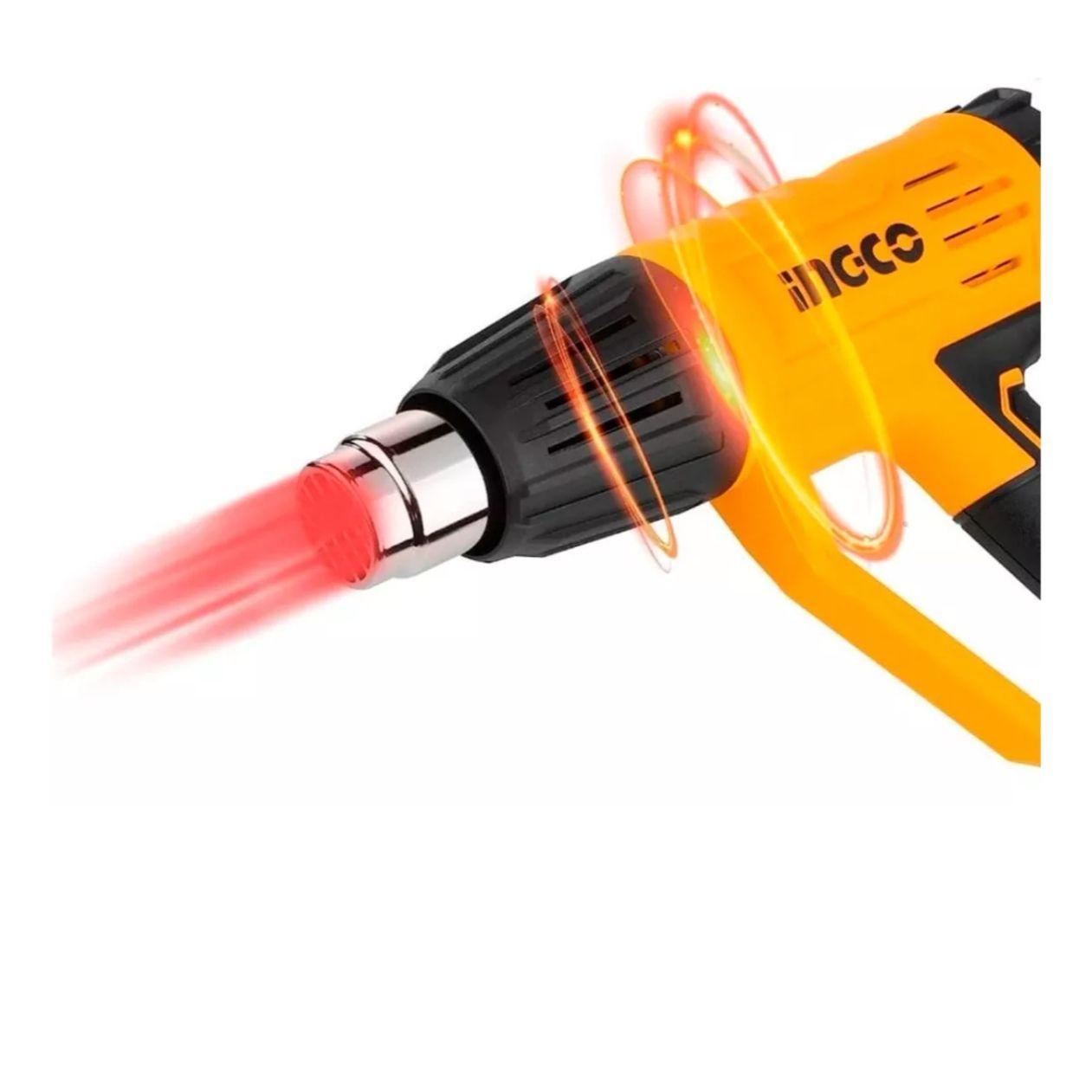 Pistola De Calor Industrial Ingco Análoga 2000w Hg200078-2