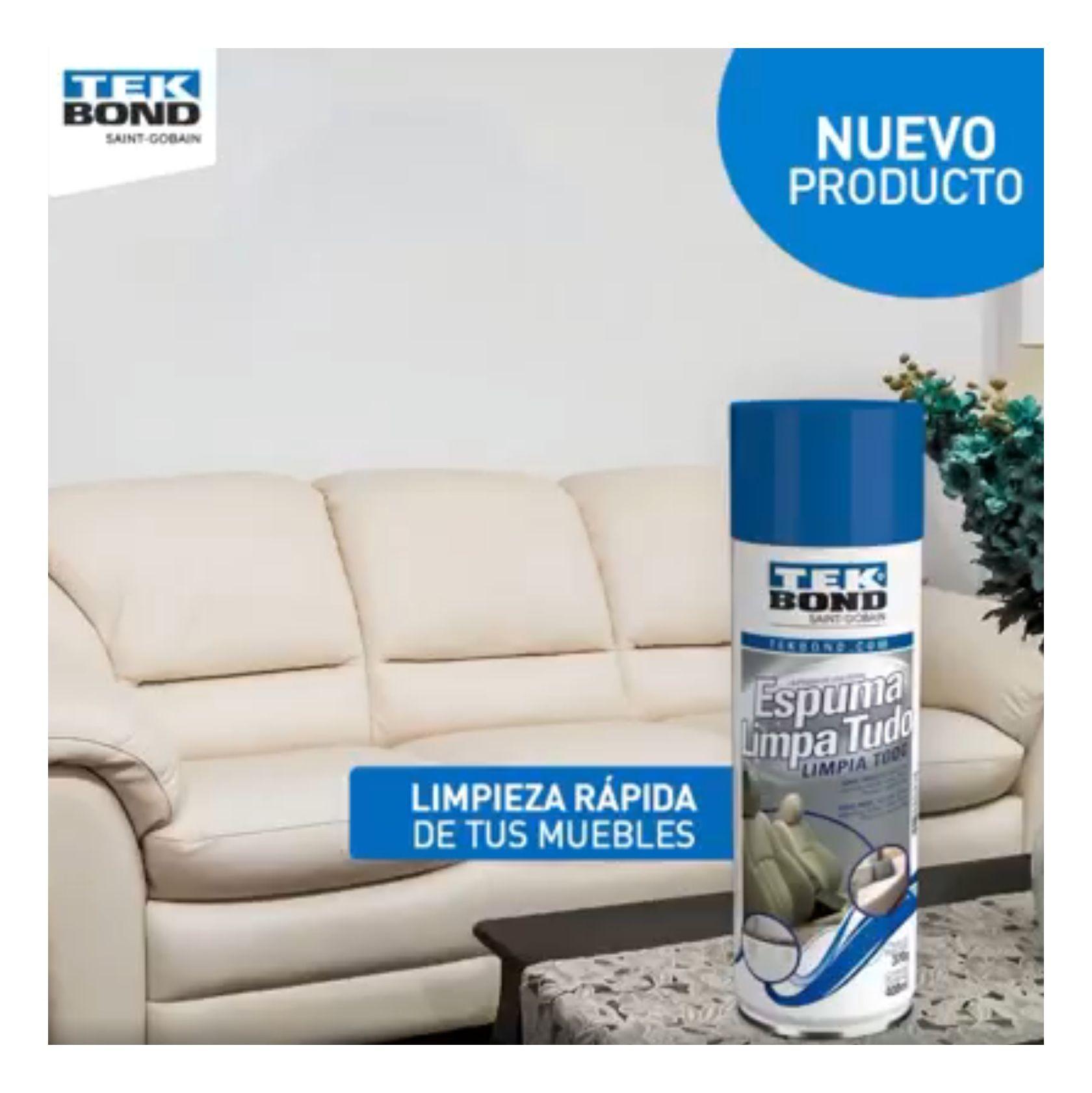 Espuma Limpieza Limpia Todo 400 Ml Tekbond Uso General-1