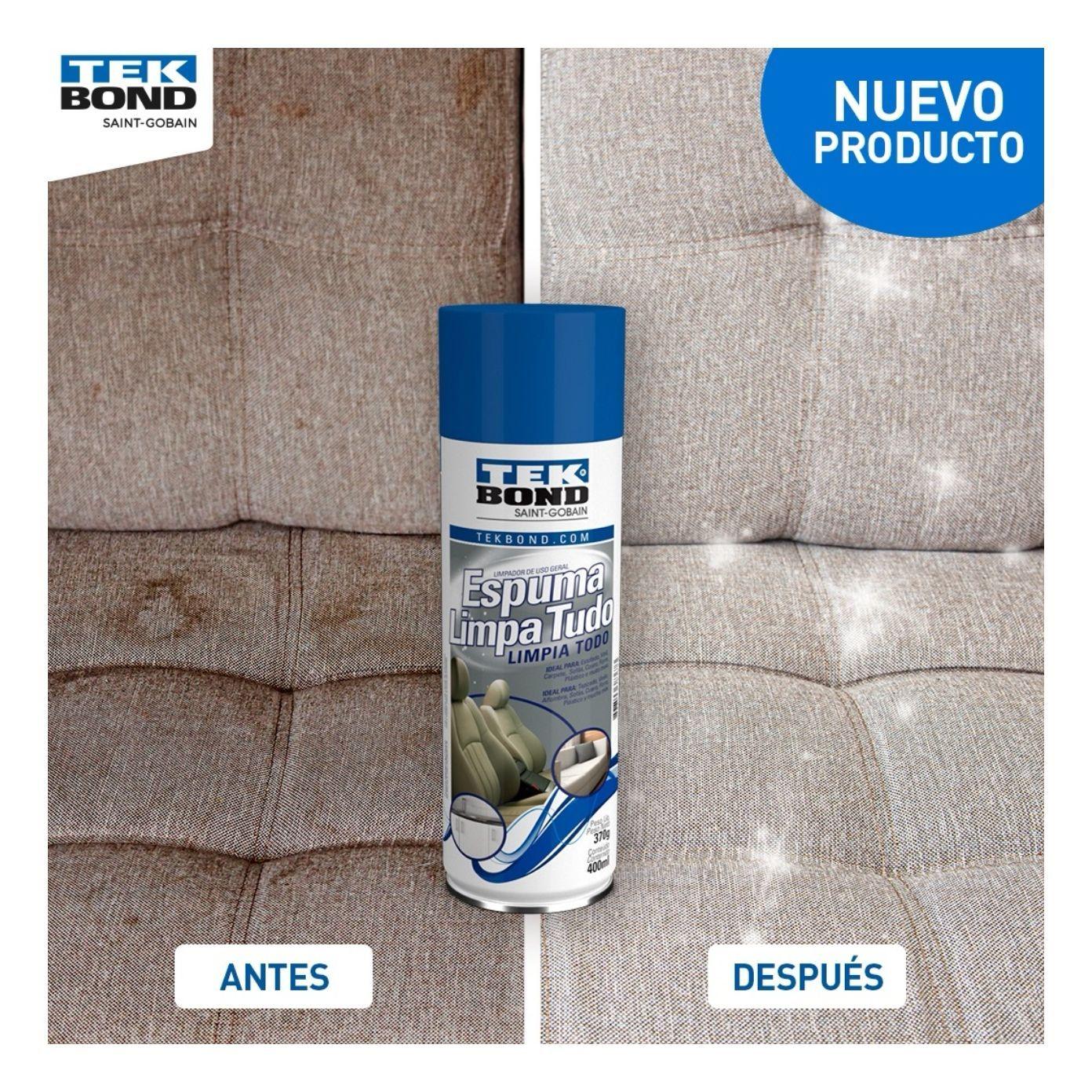 Espuma Limpieza Limpia Todo 400 Ml Tekbond Uso General-3