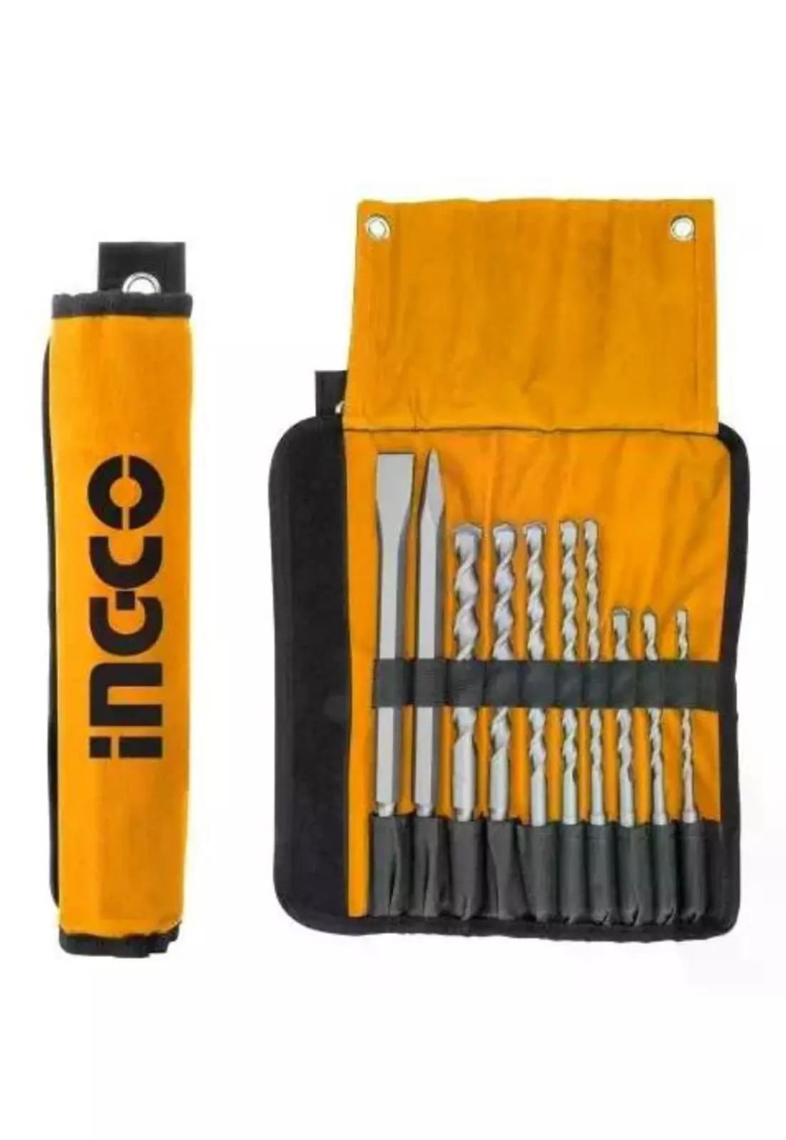 Set De Brocas Y Cinceles Sds Plus 10 Piezas Ingco Akd2101-8