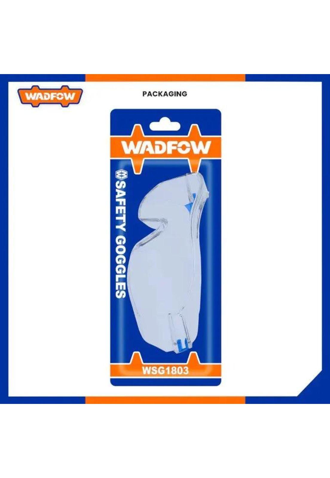 Lentes De Seguridad Transparente Wadfow Full-slice Wsg1803 Transparente-6