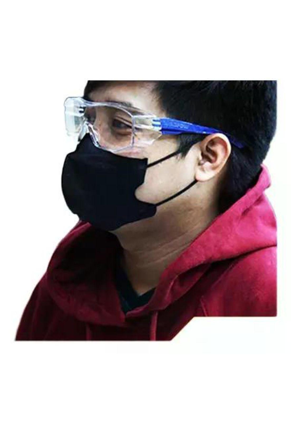 Lentes De Seguridad Transparente Wadfow Full-slice Wsg1803 Transparente-8