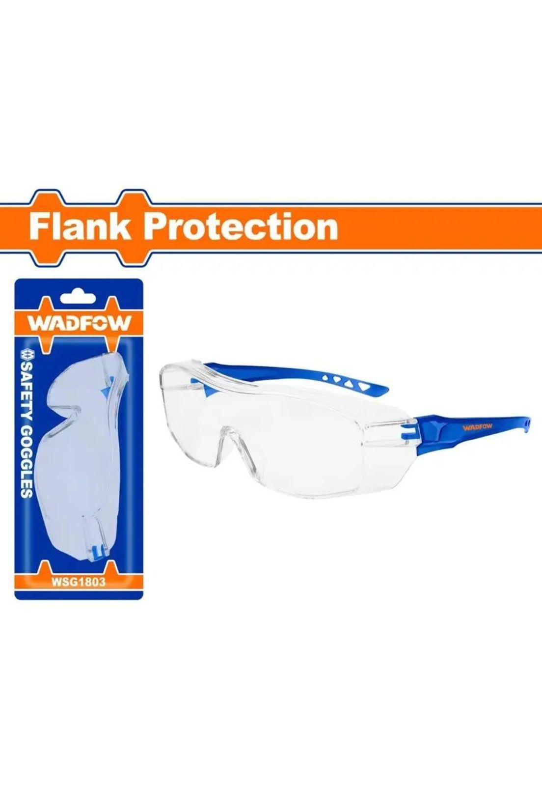 Lentes De Seguridad Transparente Wadfow Full-slice Wsg1803 Transparente-9