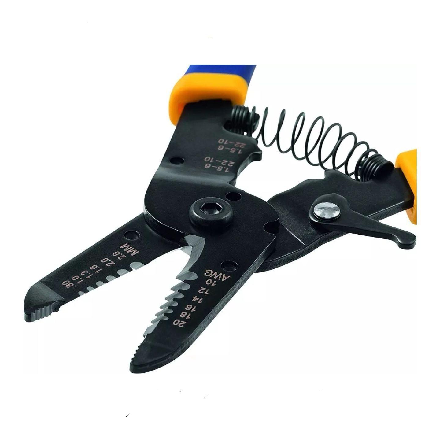 Alicate Pelacables Corte Diagonal Irwin 7 Pu 175 Mm Protouch-4