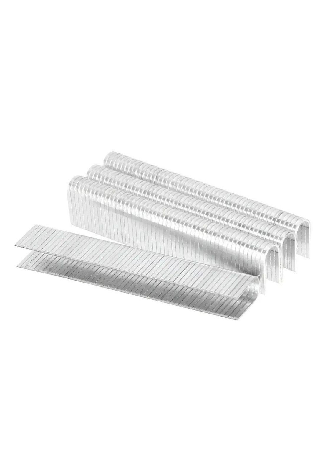Grampas U P/ Engrampadora 10mm X 1000 Pcs Ingco Sts0412 Color Plateado-1