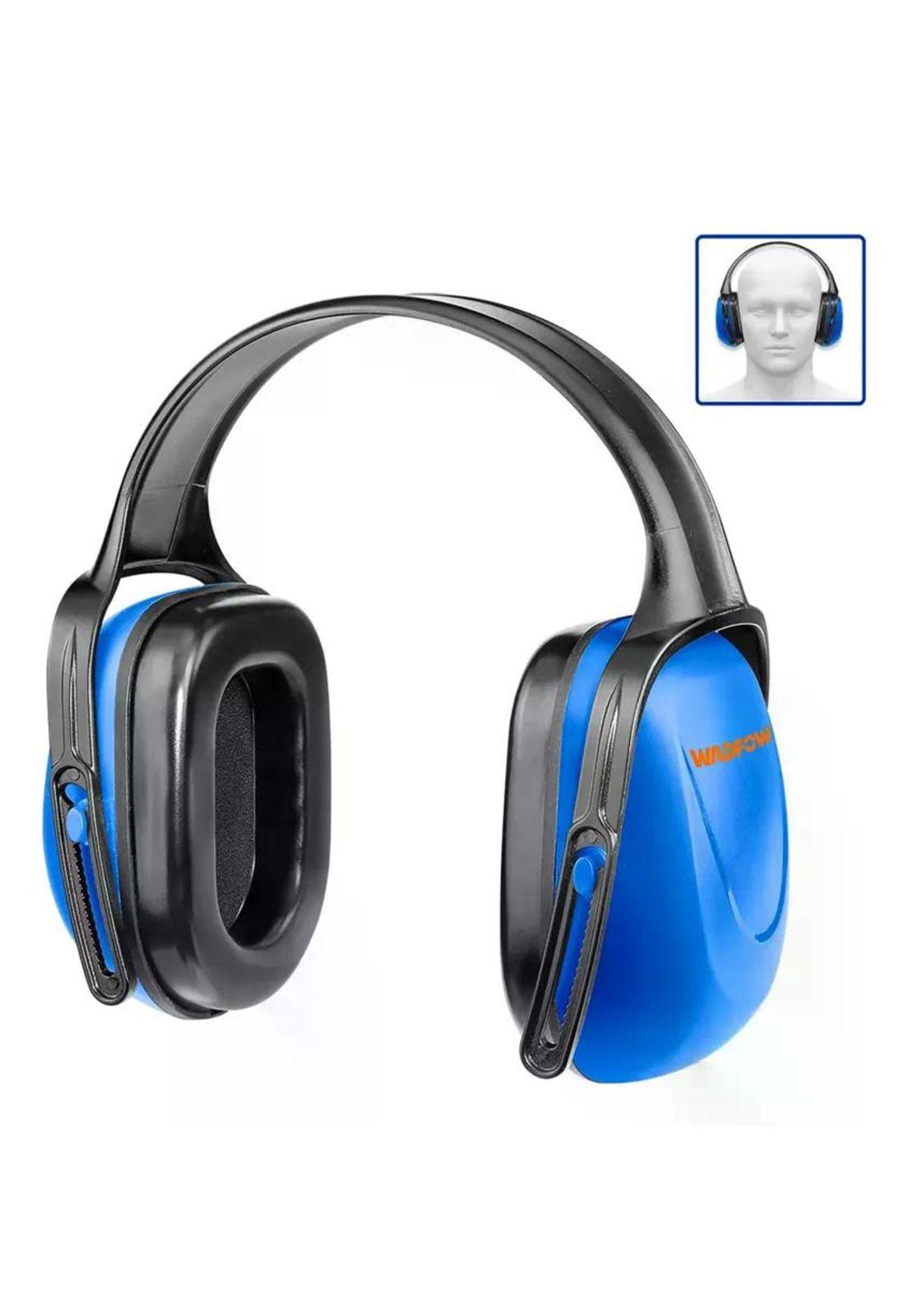 Orejera Protector Cintillo Auditivo 29db Wadfow Wem2922 Azul Azul-0
