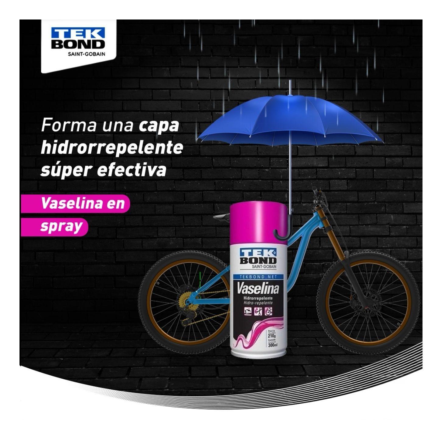 Vaselina En Spray 300 Ml Tekbond Aerosol Repelente Al Agua -5