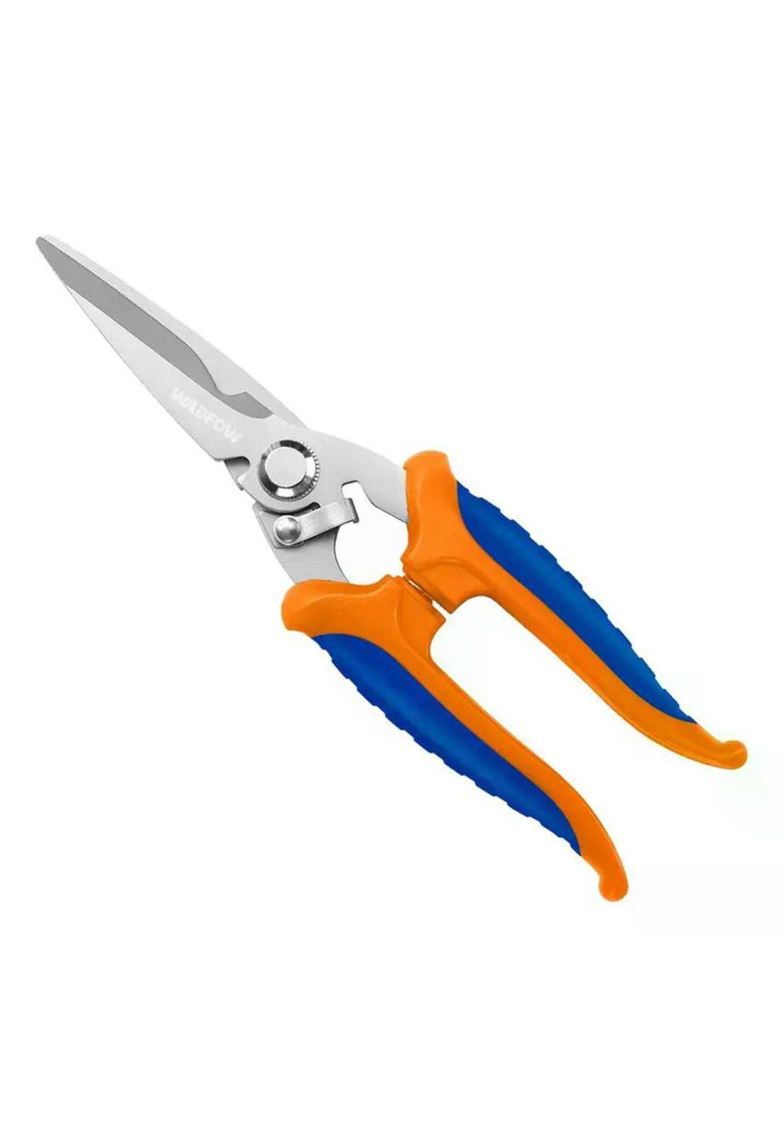 Tijera Electricista 200 Mm 8 Pulgadas Wadfow Wsx1618 Azul-5