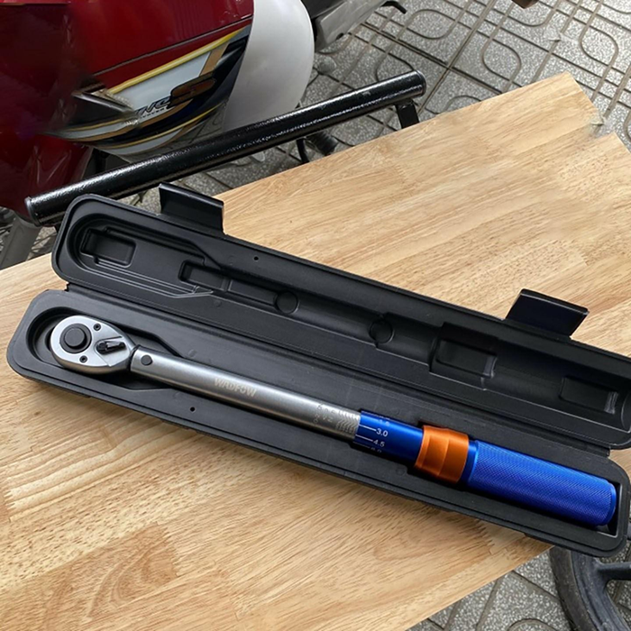 Llave De Torque Torquimetro Dinamometrica 5 25nm 1 4 Wadfow-9