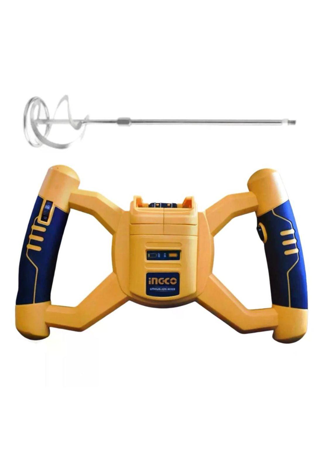 Mezclador Mixer De Pintura Inalámbrico Ingco Mxli2001 - Sin Batería Sin Cargador-2