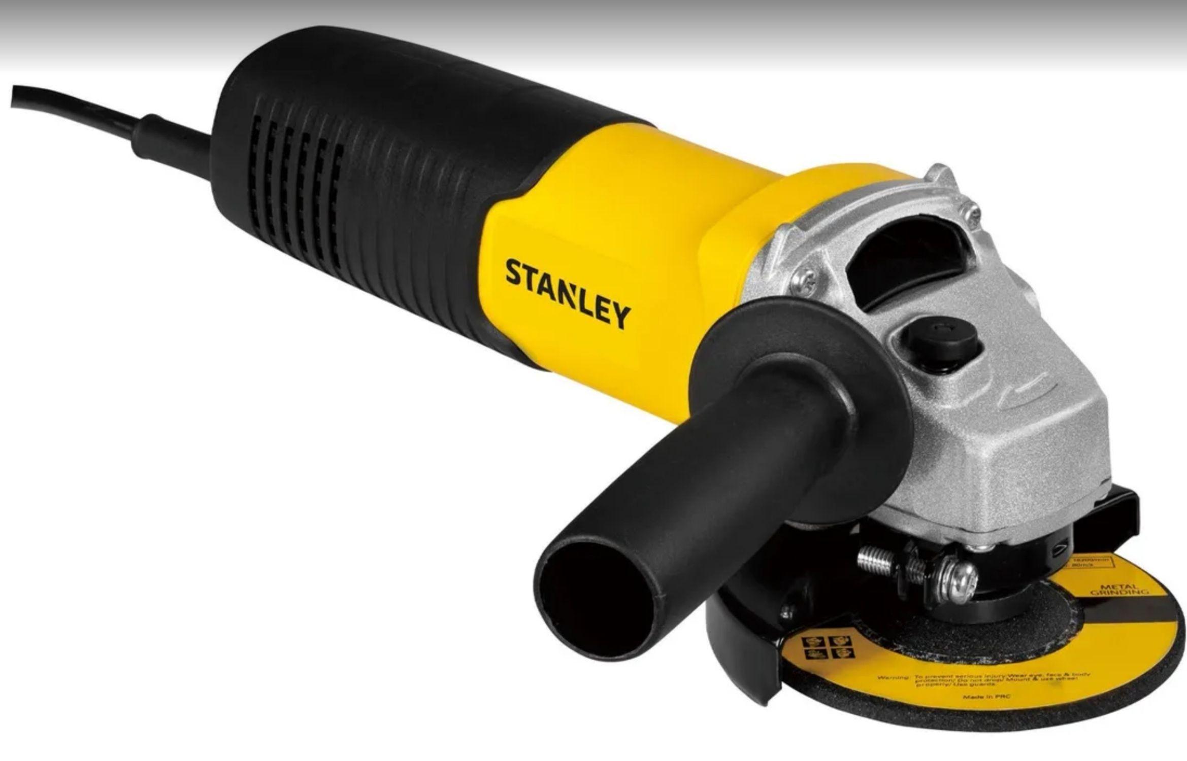 Esmeril Angular Stanley 4 1/2 Pulgadas 1050w + Maleta De Transporte-6