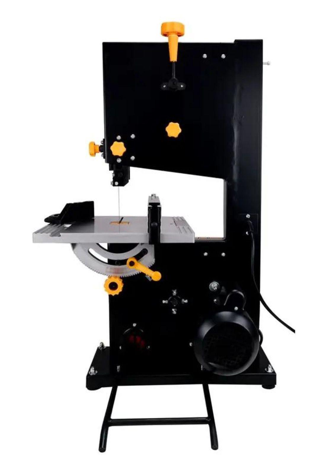 Sierra De Banda Industrial Sin Fin 350w Velocidad De Corte De 11.6m/s Ingco Bas3502 Amarillo 50 Hz-5