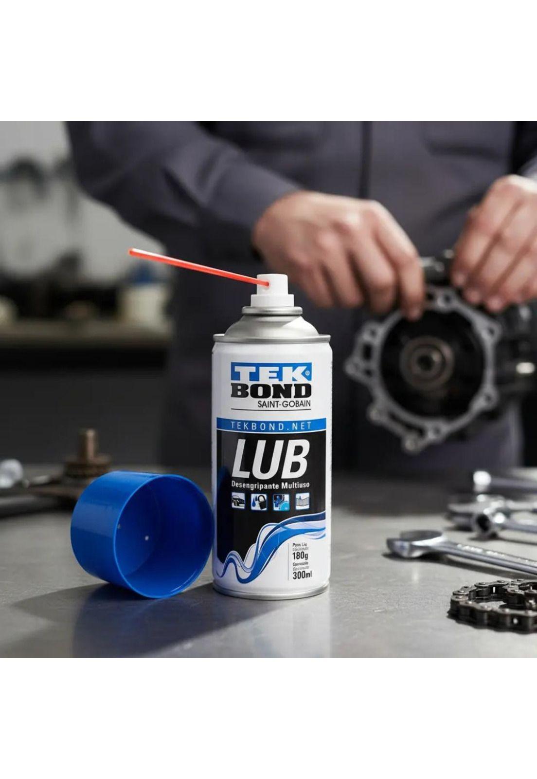Desengripante Multiuso Lubricante Spray 300 Ml Tekbond Antic-0