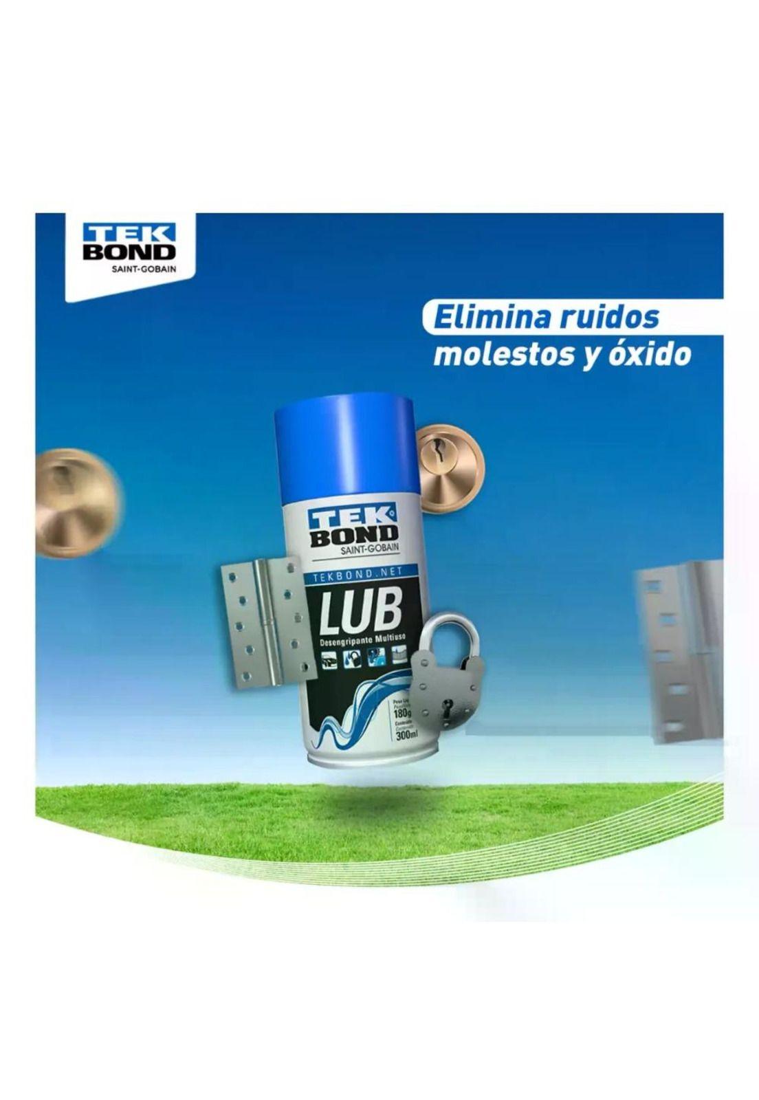 Desengripante Multiuso Lubricante Spray 300 Ml Tekbond Antic-7
