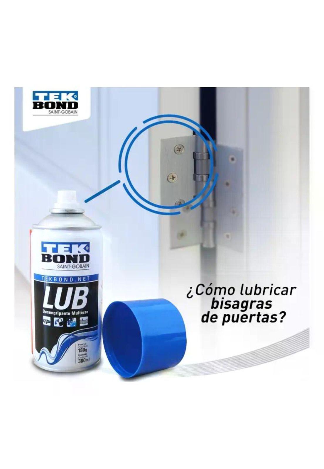 Desengripante Multiuso Lubricante Spray 300 Ml Tekbond Antic-8