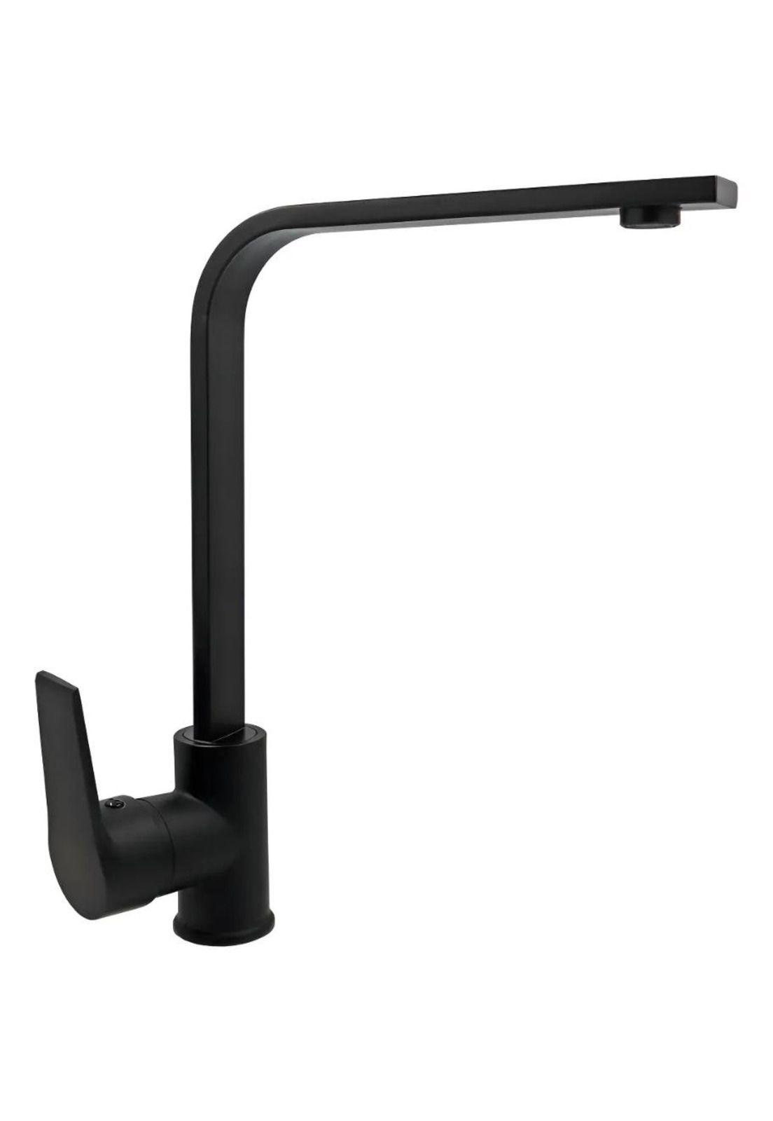 Llave Täumm Monomando Lavaplato Negra Notte Negro Mate-6