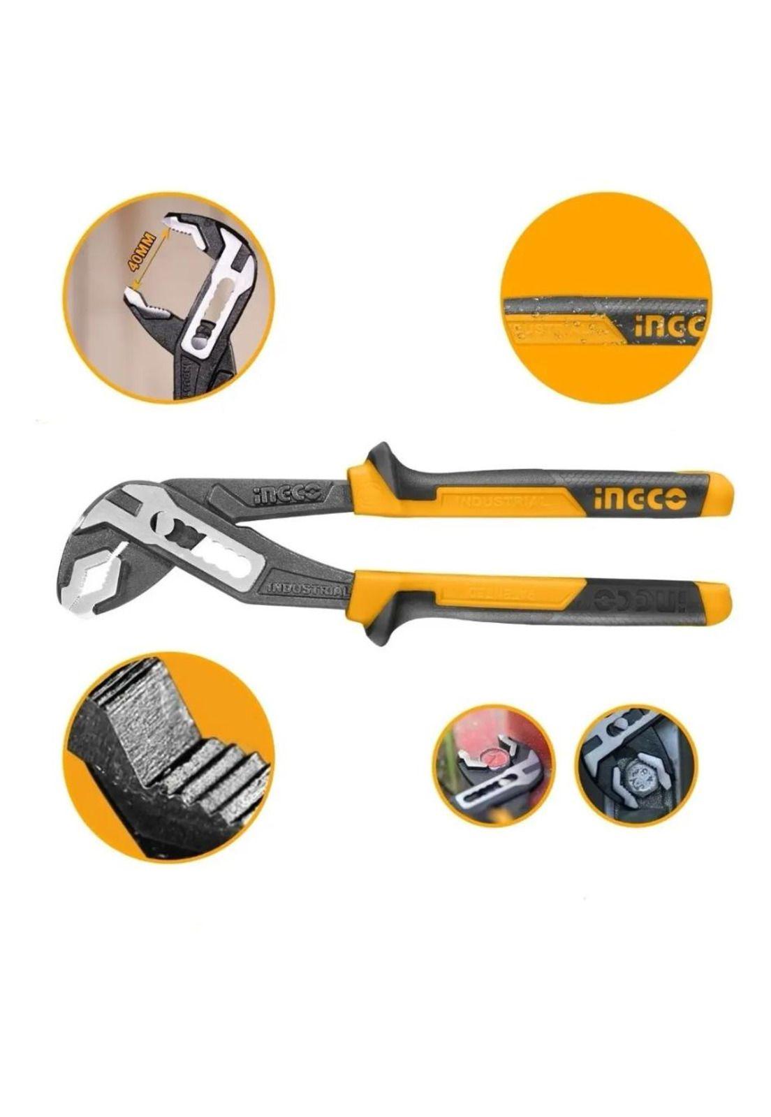 Set Juego De 4 Alicates Ingco + Caja Apilable-3