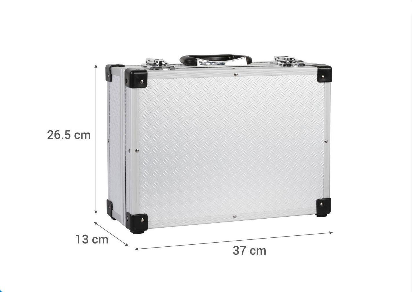 Maleta Para Herramientas De Aluminio 37x27x13 Cm-6