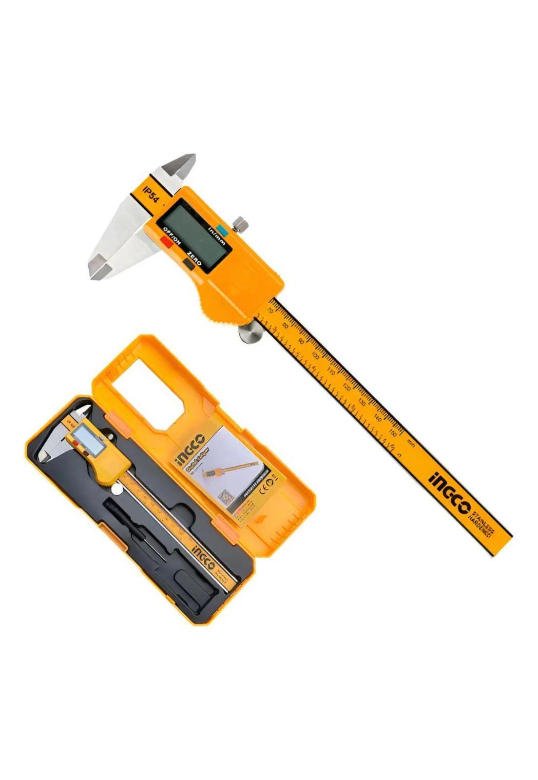 Pie De Metro Calibrador Digital 150mm Ingco Ip54 Hdcd28150-4