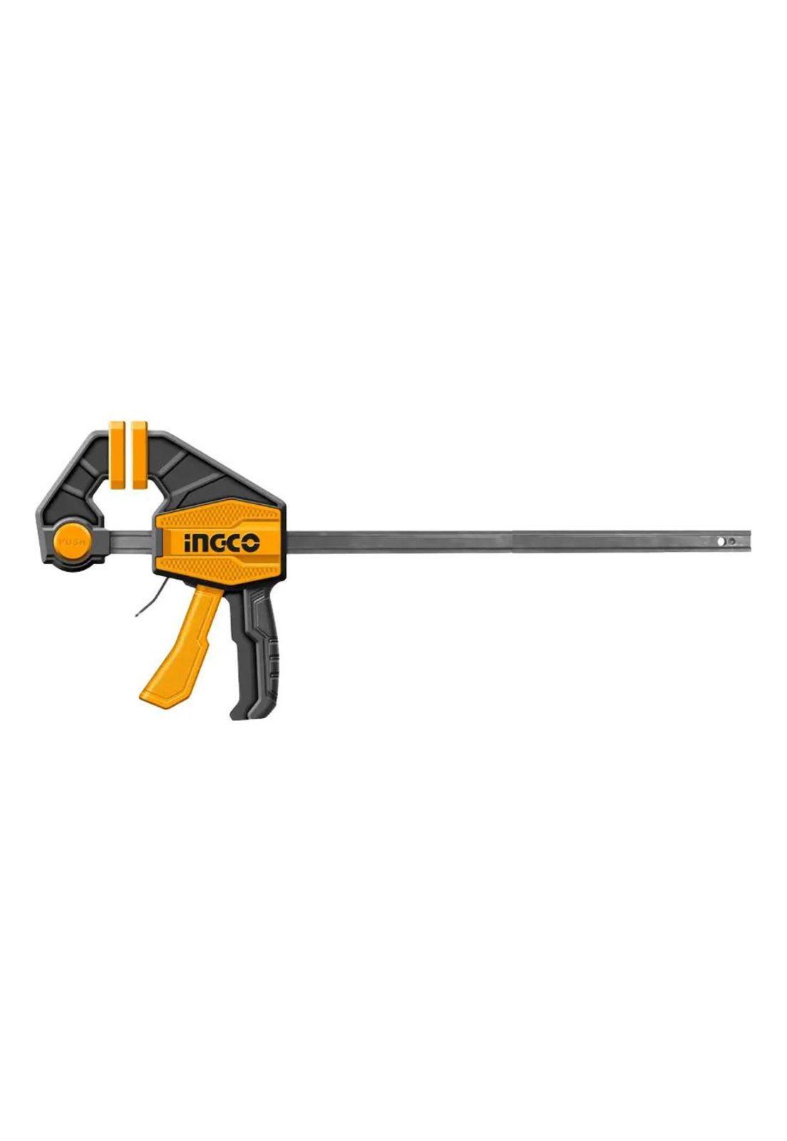 Prensa Sargento Rapida Industrial Ingco 63x300 Mm Hqbc01602-0